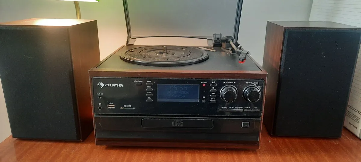 Record Player with CD and bluetooth - Image 2