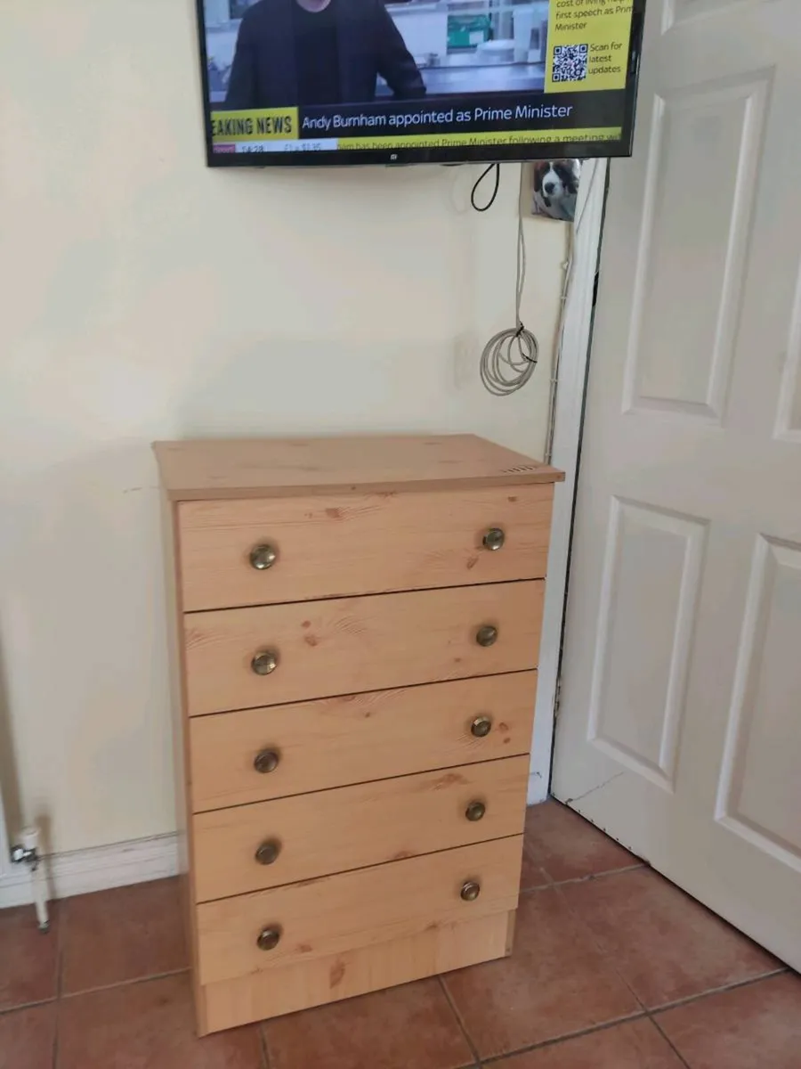 Chest of drawers in Pine - Image 3