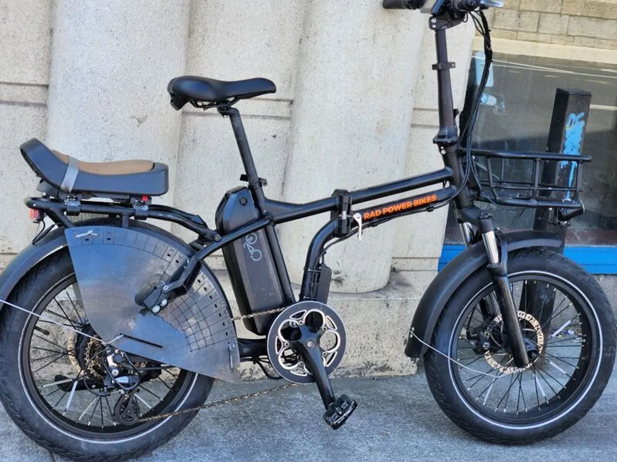 Ebikes Rad Power Bikes Mini 4 Cargo Famaly. - Image 2
