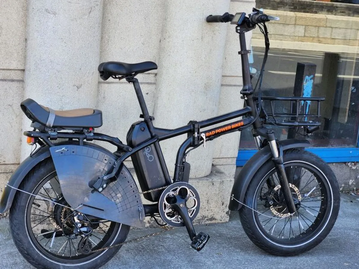 Ebikes Rad Power Bikes Mini 4 Cargo Famaly. - Image 3