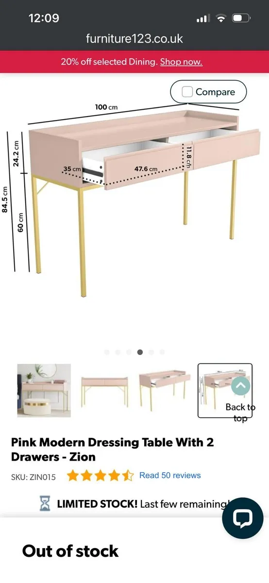 Dressing Table - Image 3