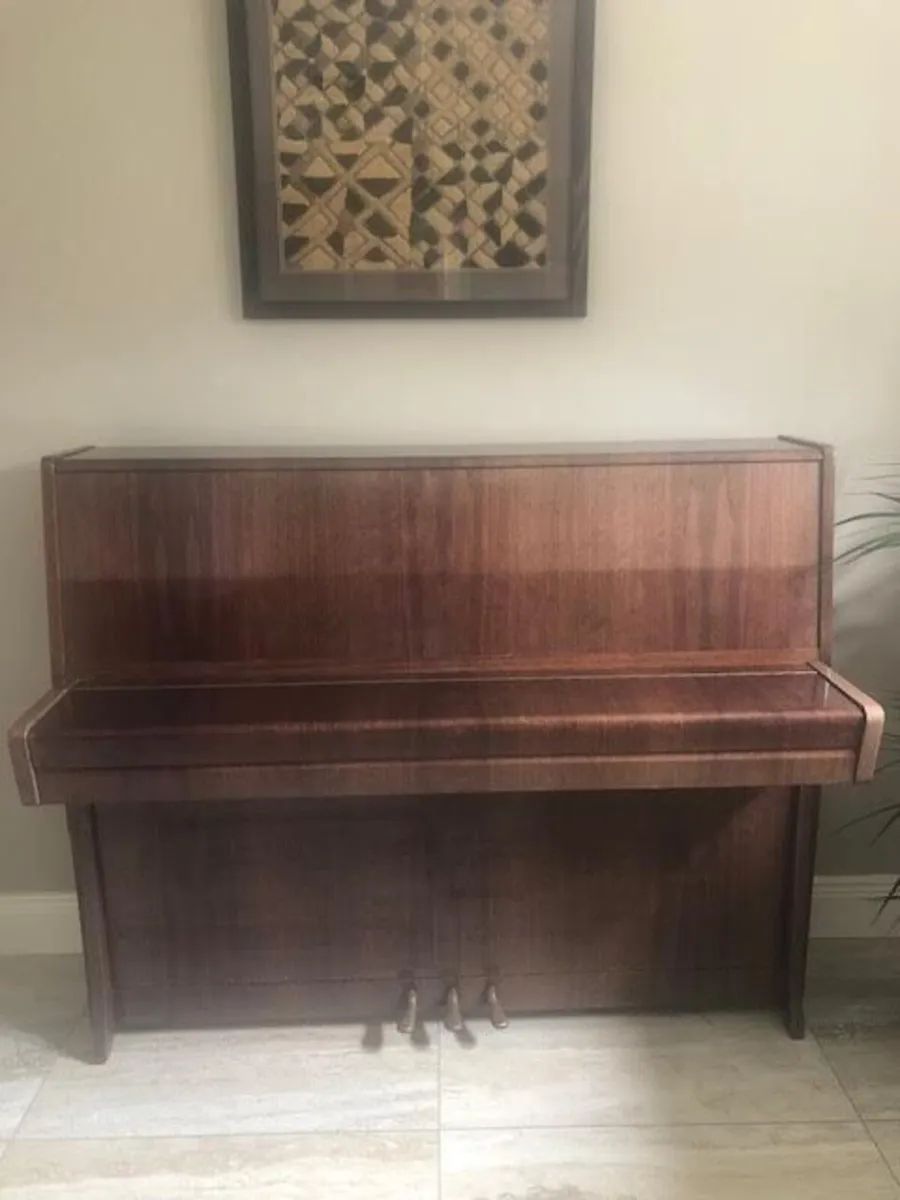 Petrof Upright Piano and stool - Image 1