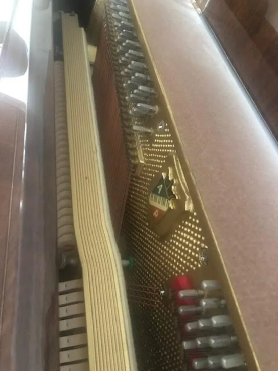 Petrof Upright Piano and stool - Image 4