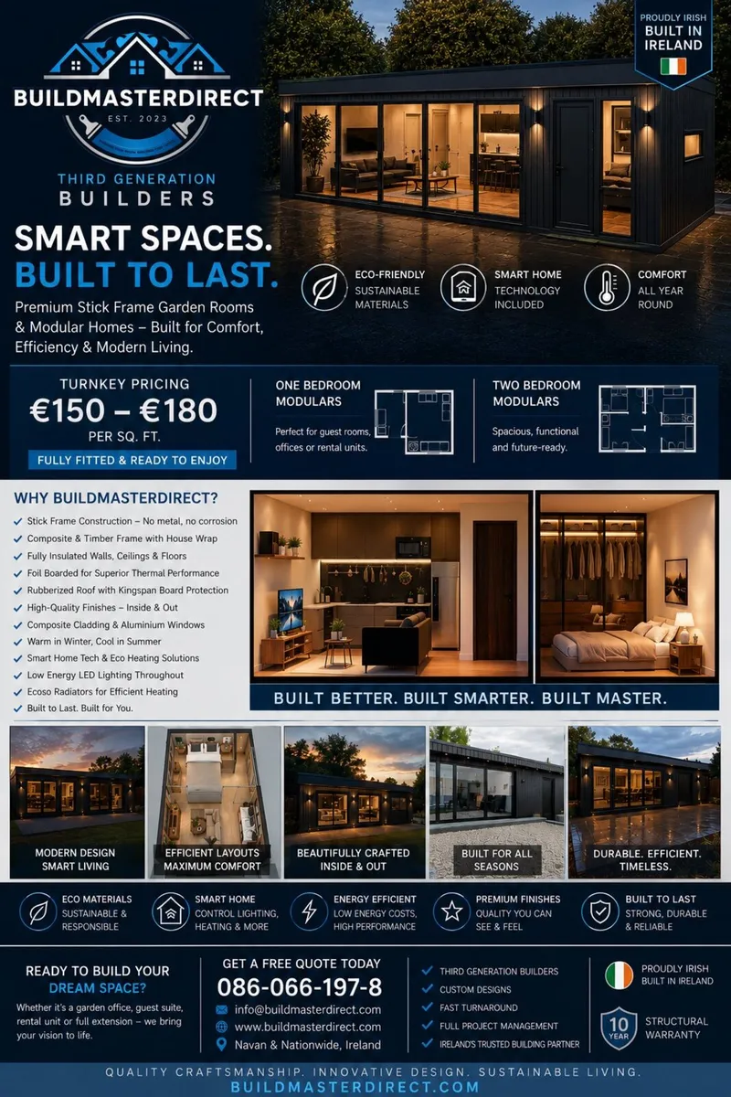 Garden rooms & modular homes - Image 1