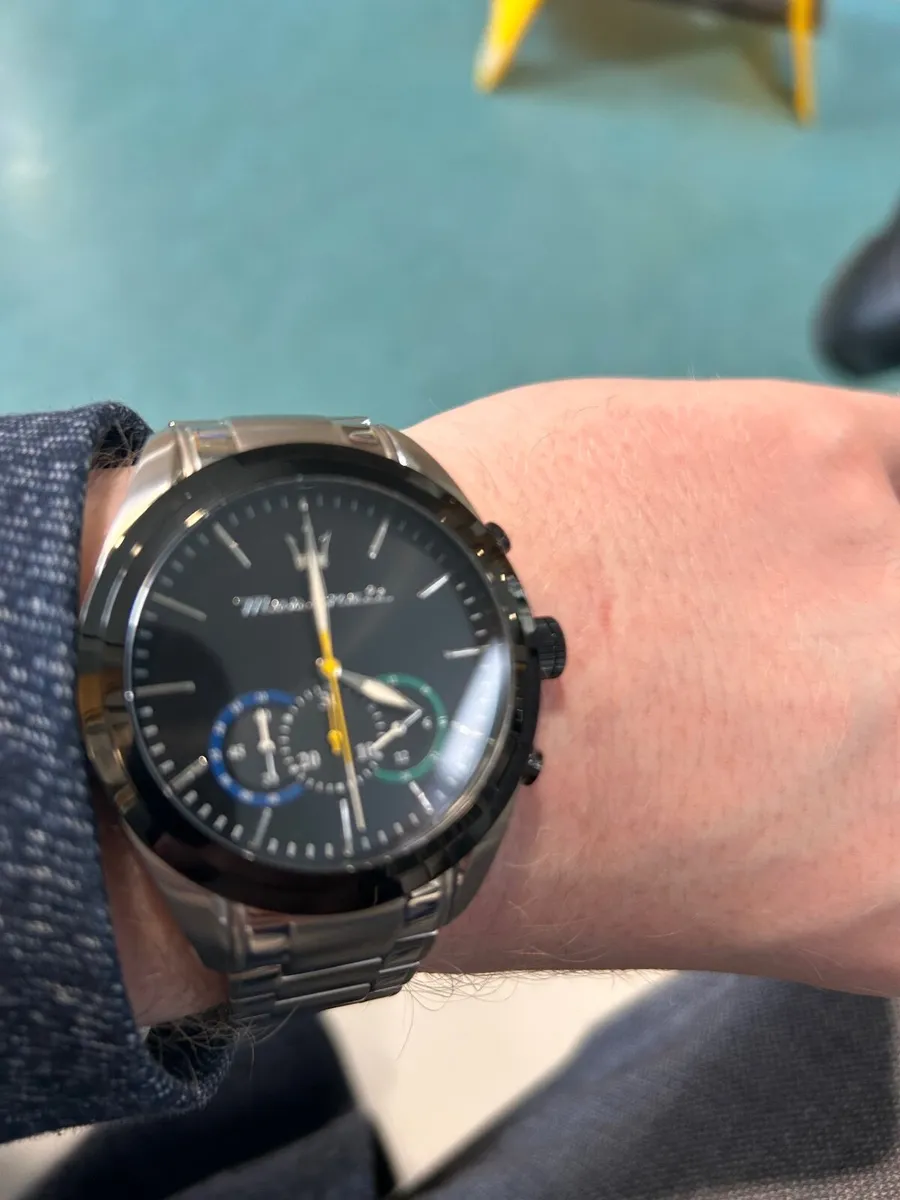 Maserati Platinum Edition men’s watch - Image 1