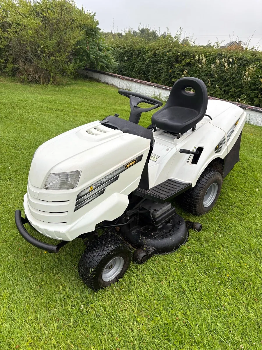 Alpine ride on mower - Image 2