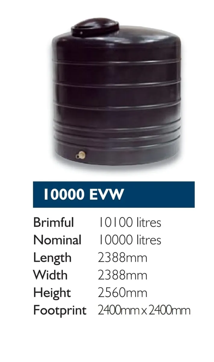Water/ molasses tank - Image 3
