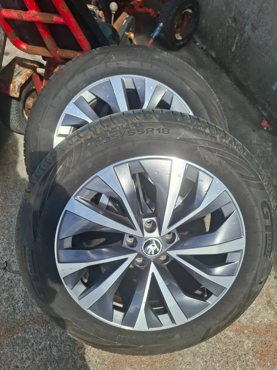Skoda/Vw 18 inch Alloys - Image 2