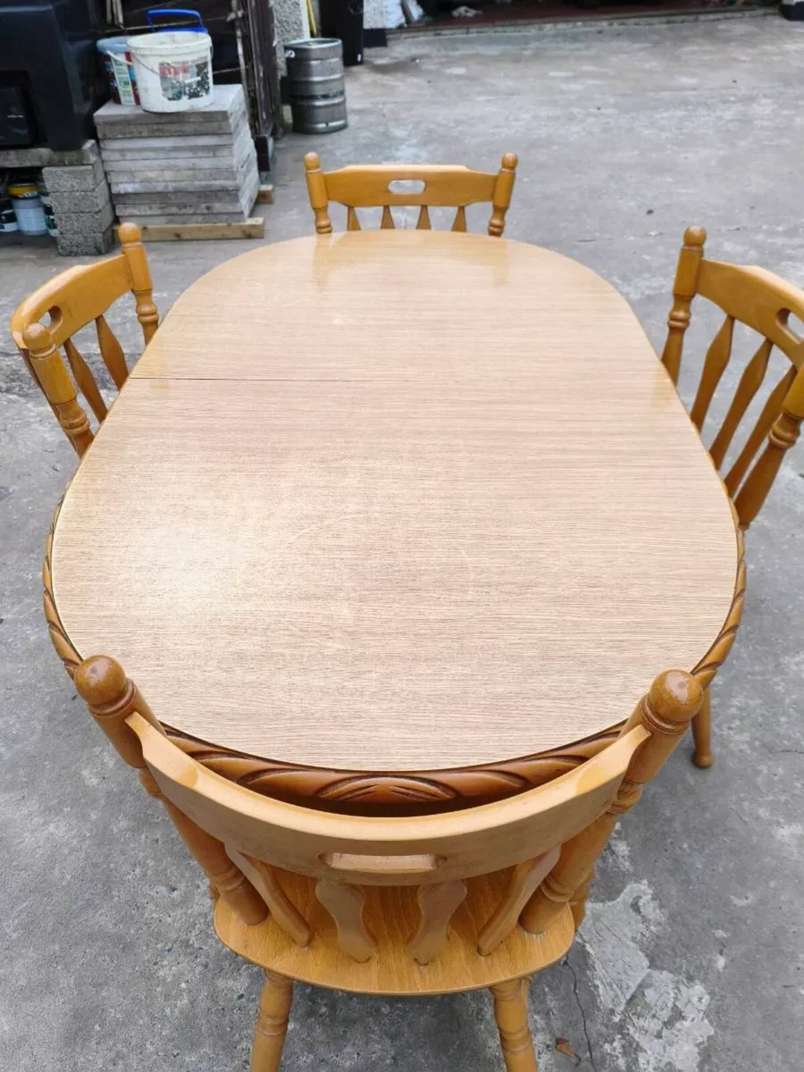Table and 6 Chairs - Image 1