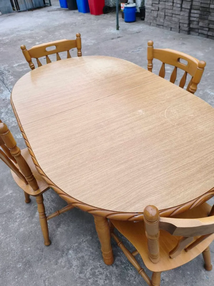 Table and 6 Chairs - Image 3