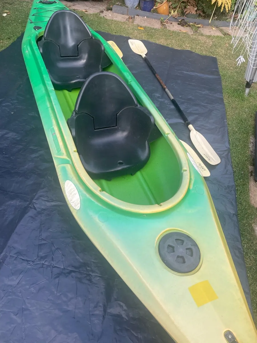Tandem Kayak Package - Ready to Use - Image 1