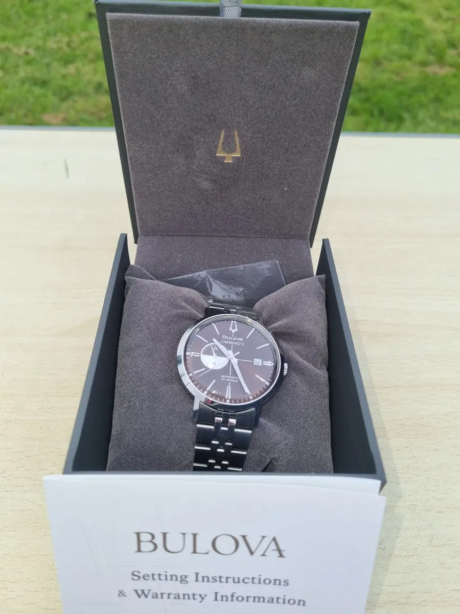 Bulova Aerojet men's automatic watch - Image 1