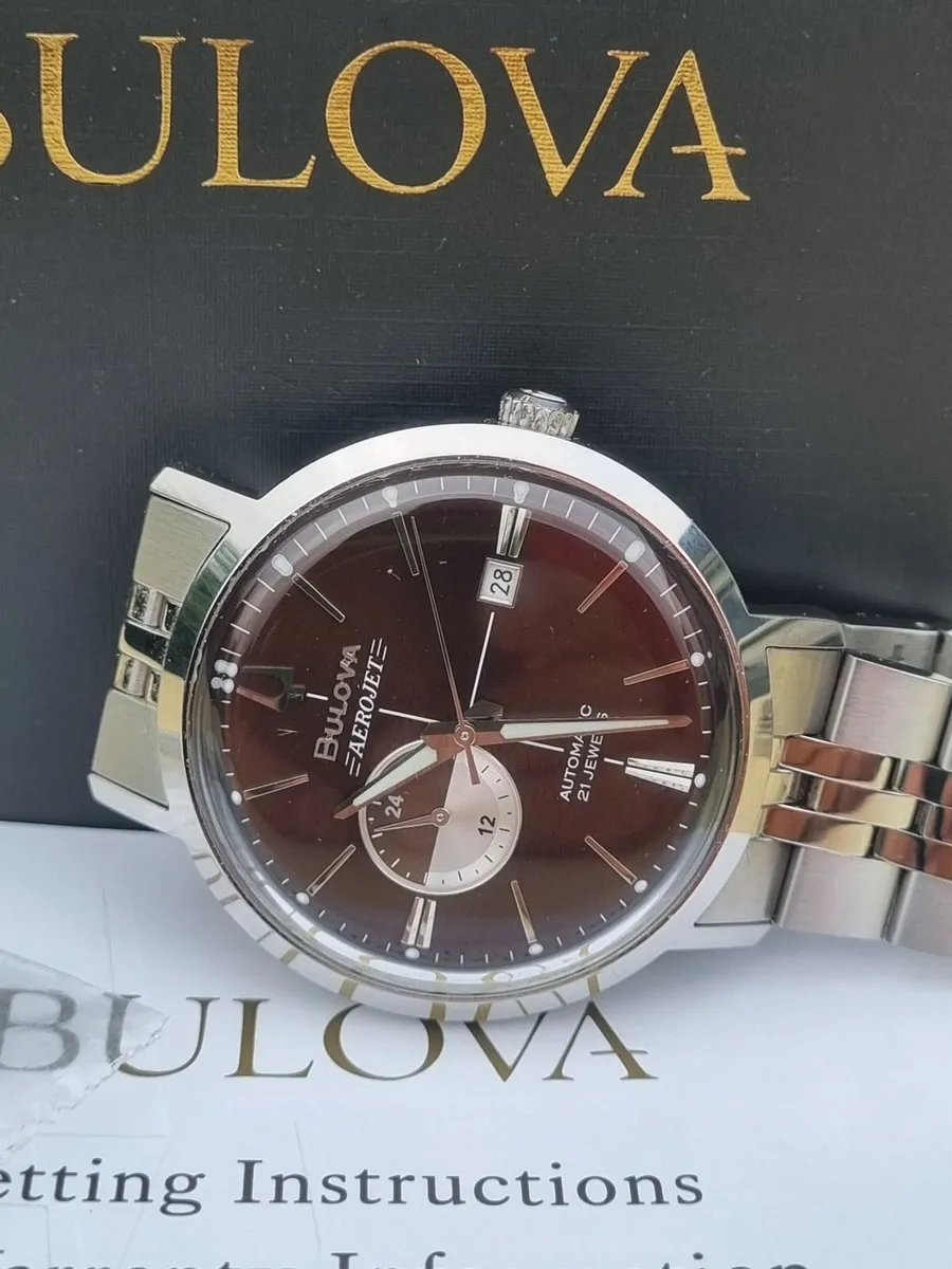 Bulova Aerojet men's automatic watch - Image 2