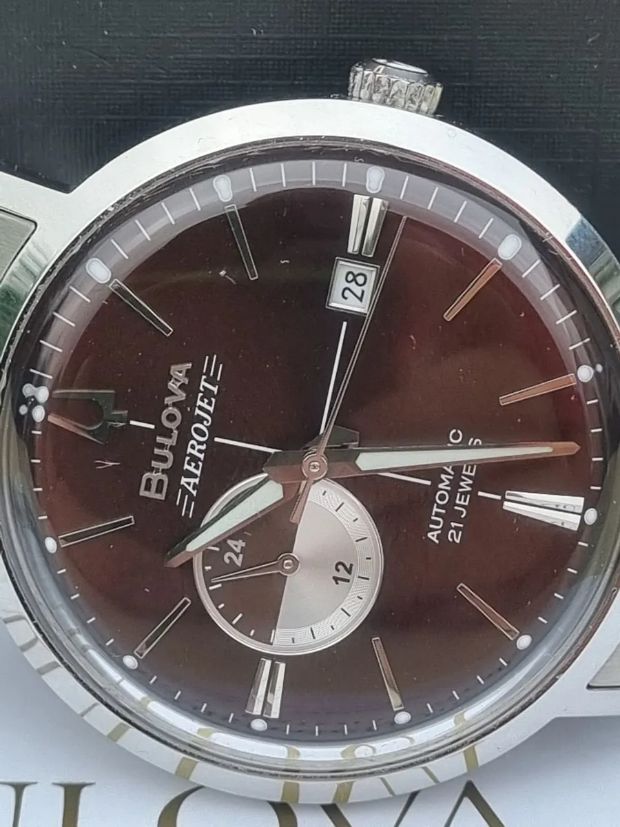 Bulova Aerojet men's automatic watch - Image 3