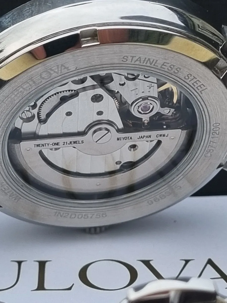 Bulova Aerojet men's automatic watch - Image 4