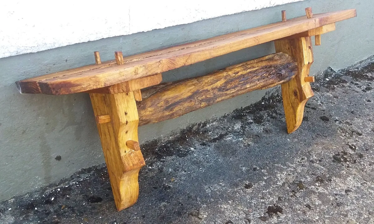 NEW Rustic Driftwood Stove Mantle / Shelf - Image 3
