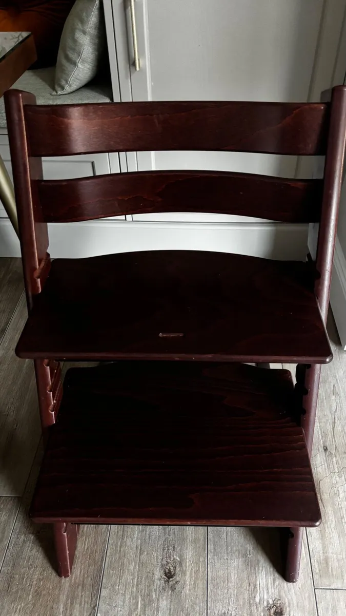 Tripp Trapp chair and accessories - Image 1