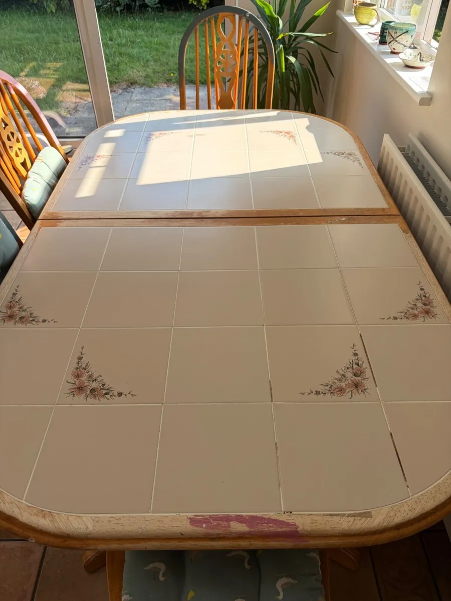 FREE Dining table and 5 chairs - Image 2