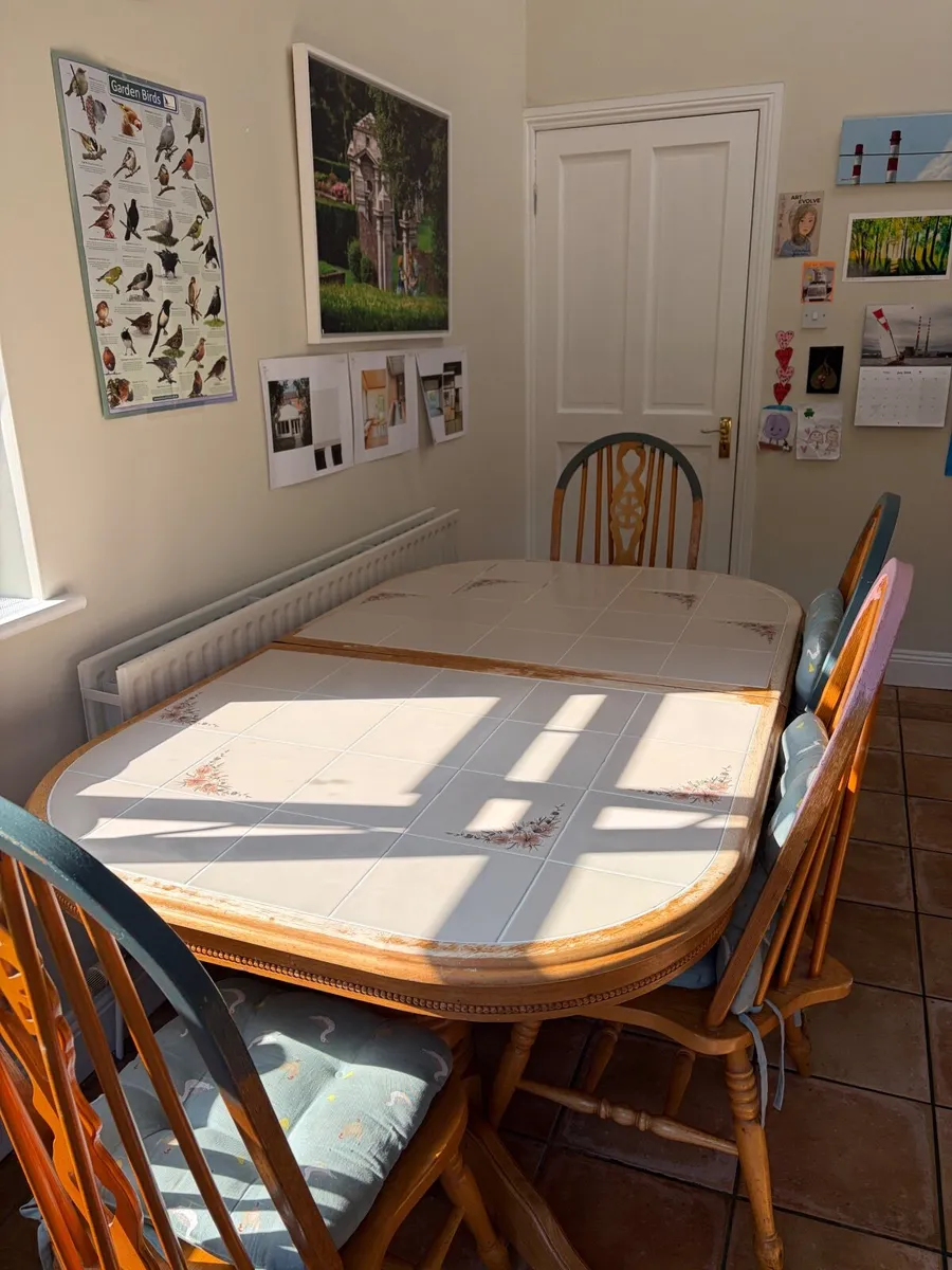 FREE Dining table and 5 chairs - Image 3
