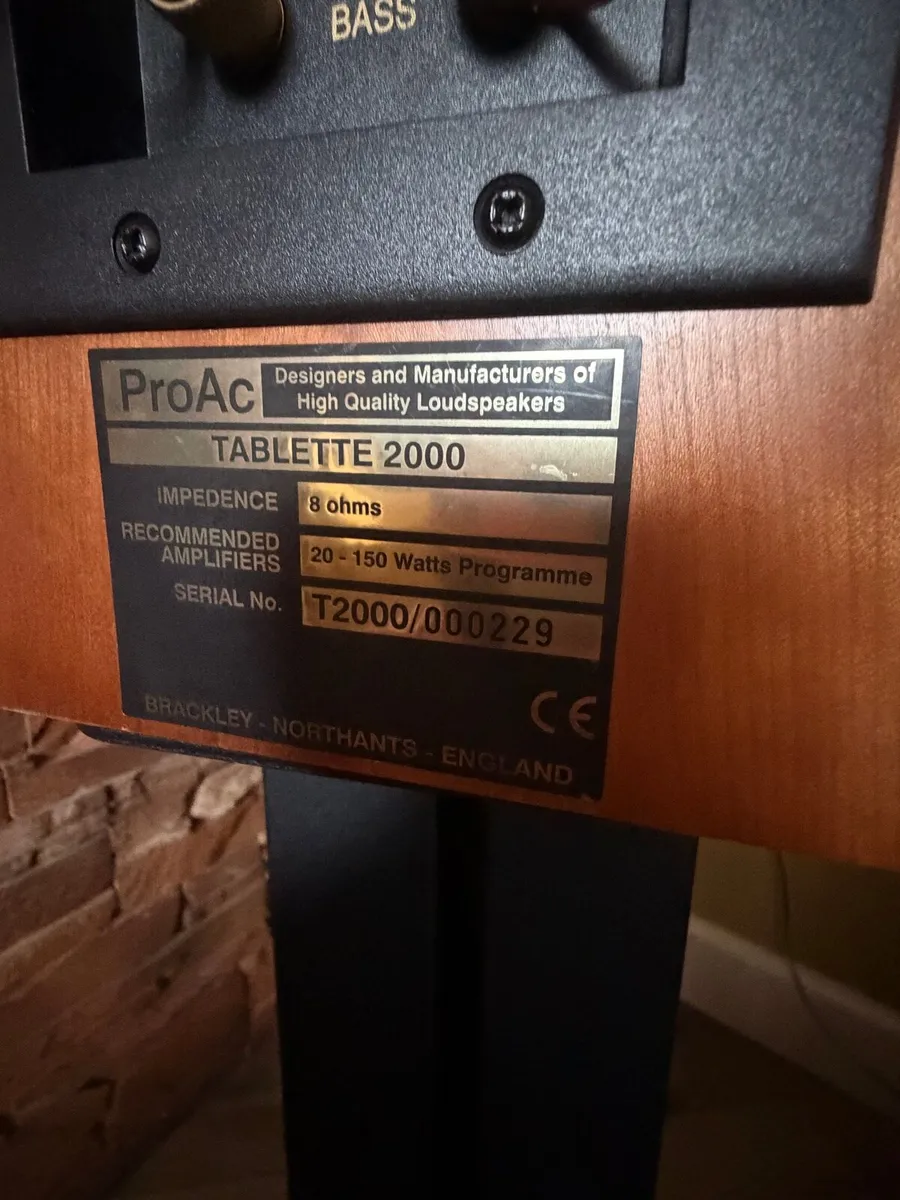 ProAc Tablette 2000 speakers - Image 4