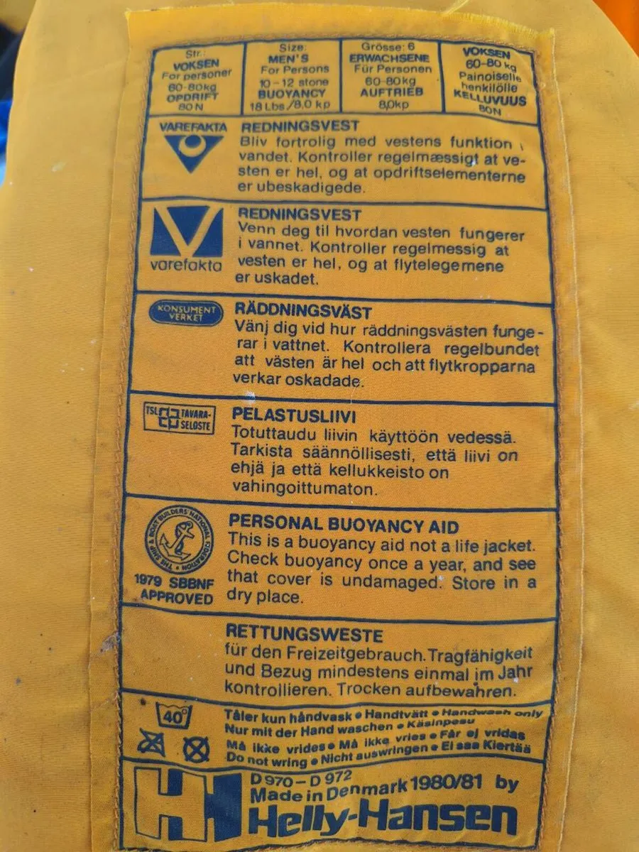 Life Jackets/Bouyancy aids - Image 4