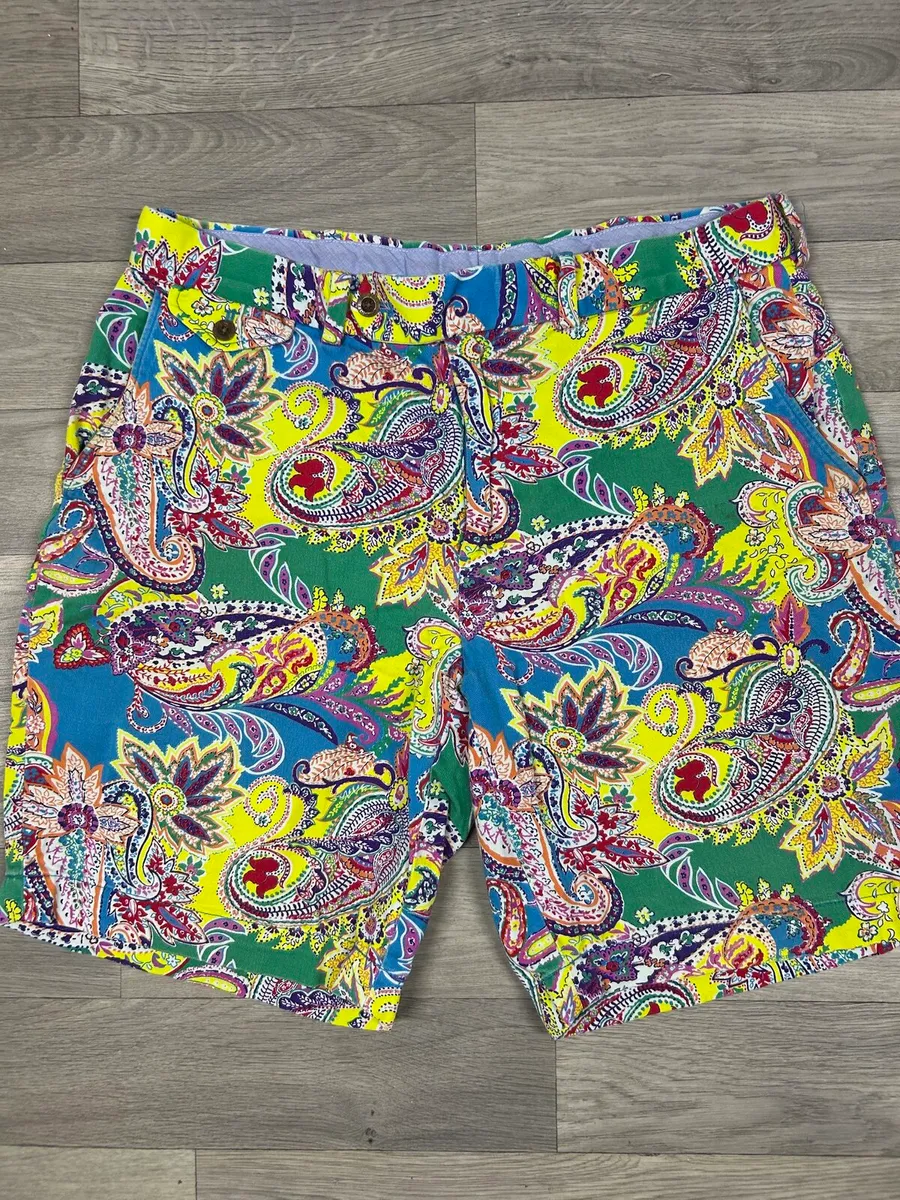 Ralph Lauren Polo Golf Paisley Patterned Shorts - Image 3
