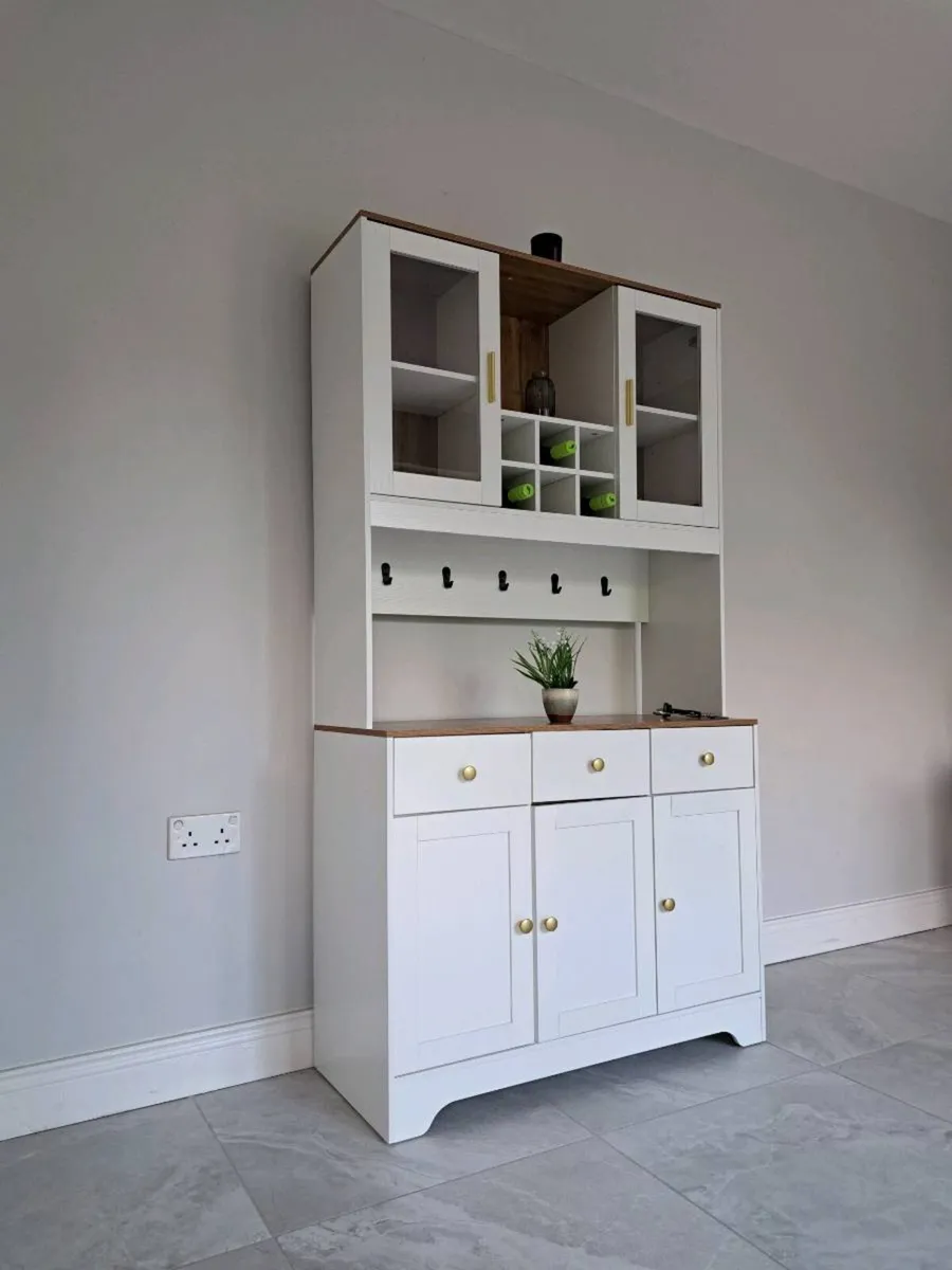 Dresser / Display Cabinet with built in wine rack - Image 1