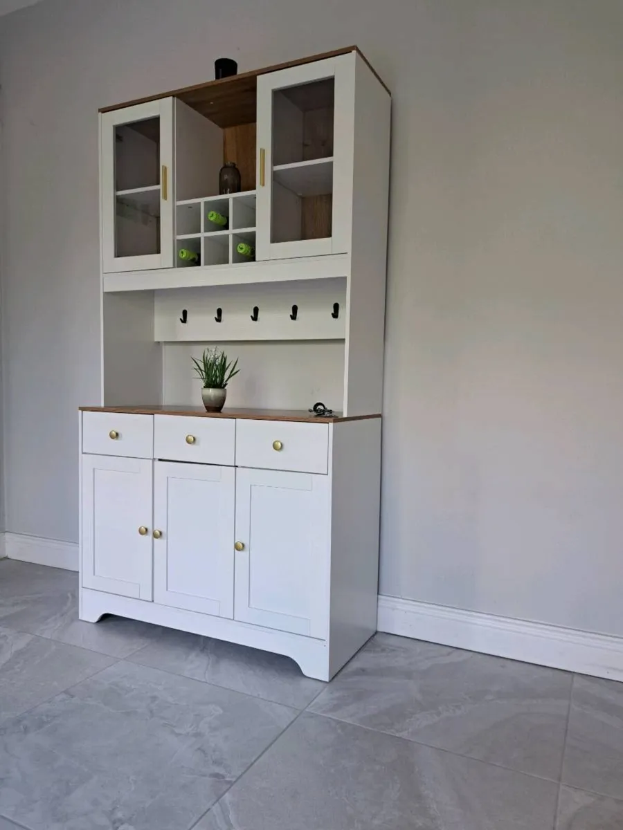Dresser / Display Cabinet with built in wine rack - Image 2