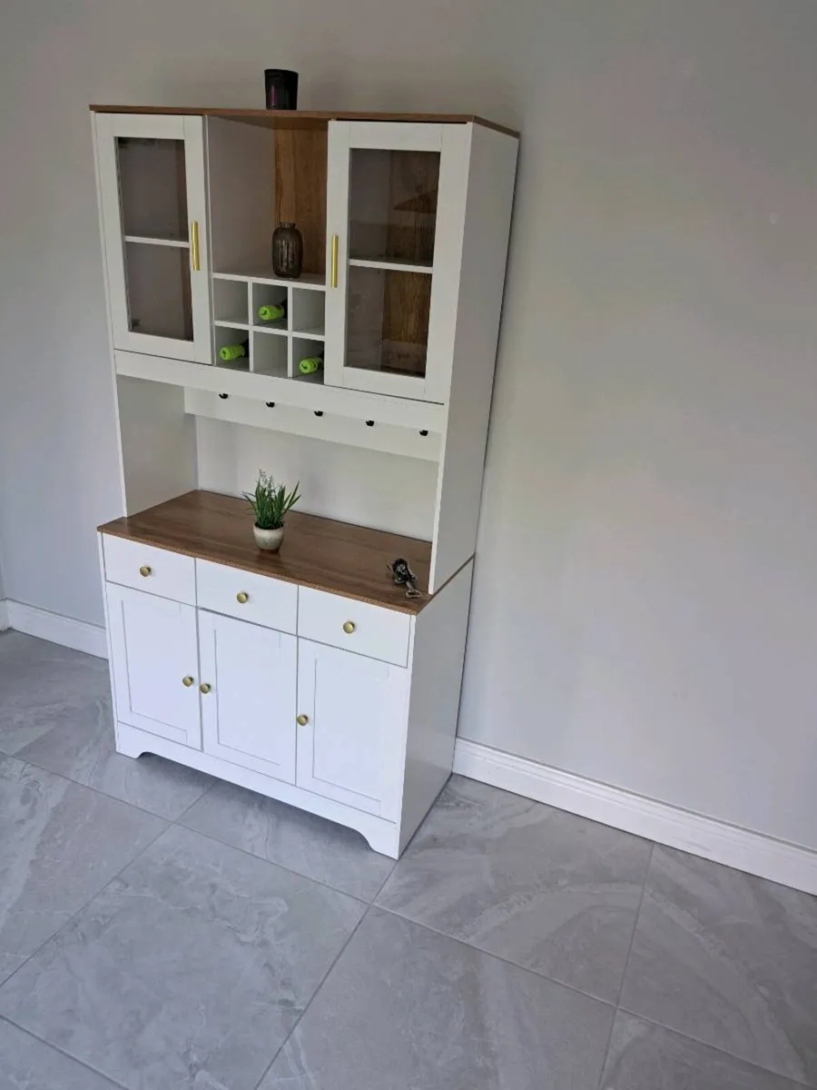 Dresser / Display Cabinet with built in wine rack - Image 4