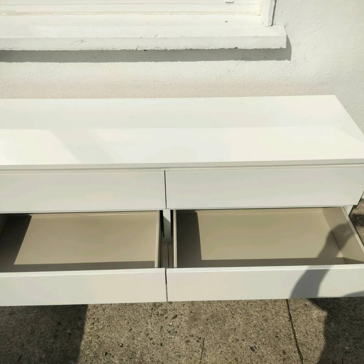 Chest of 6 drawers Malm white - Image 3