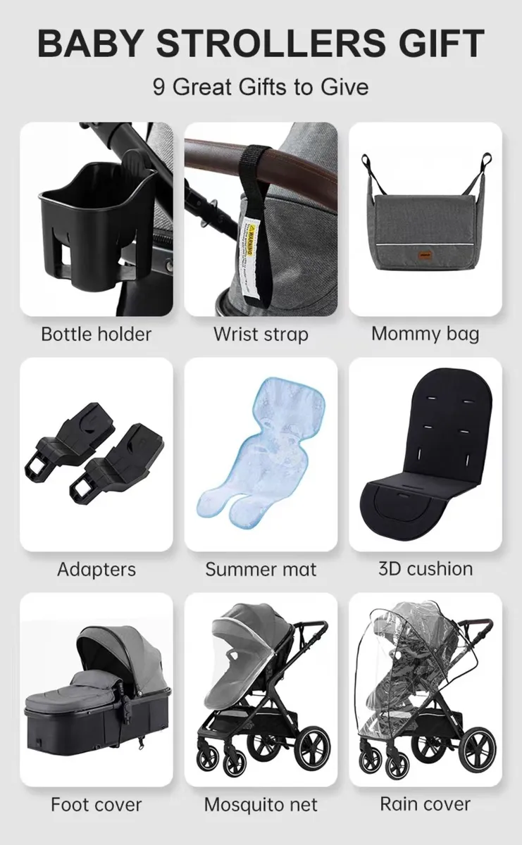 baby stoller 3 in 1 - Image 3