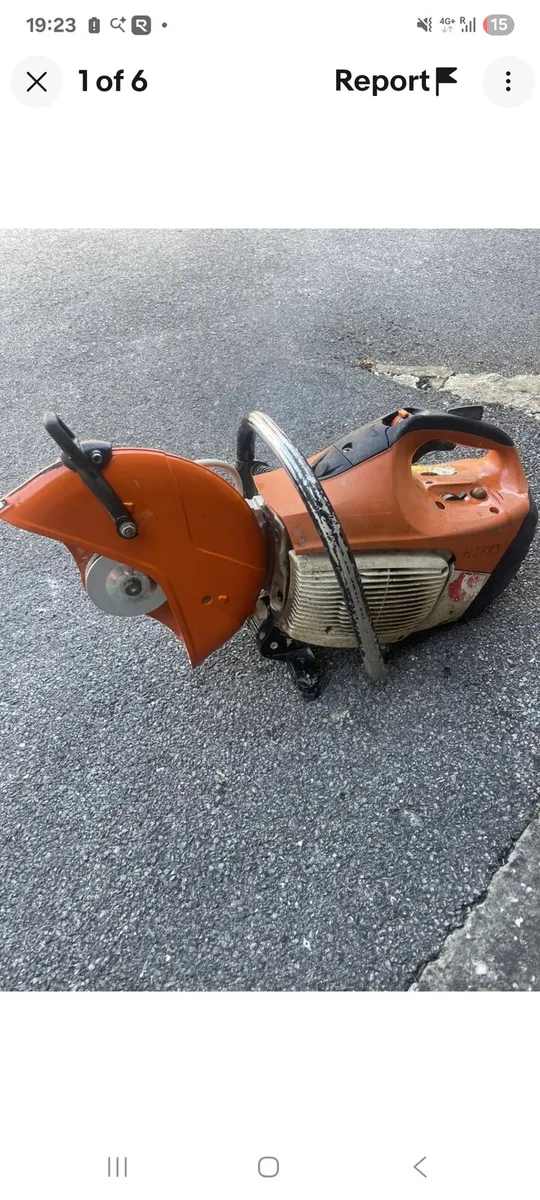 Stihl ts410 consaw
