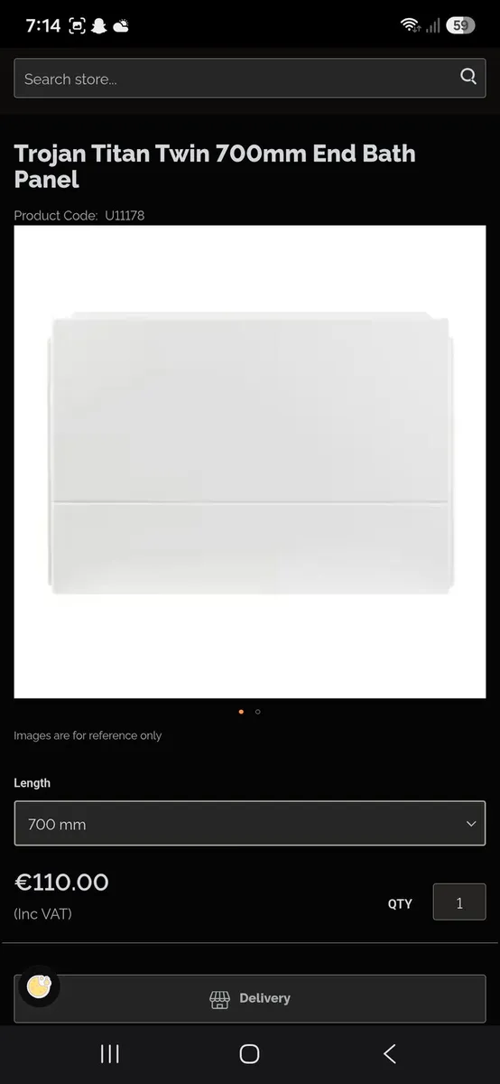 BRAND NEW** Single ended standard bath - Image 3