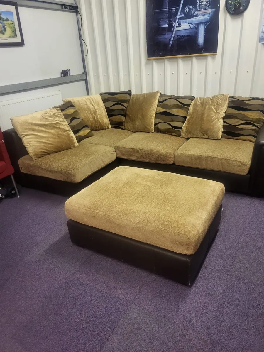 Right Hand L Shaped Couch / Double Bed - Image 3
