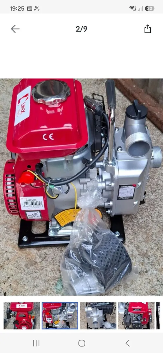 New portable linx 1 1/2 water pump - Image 1