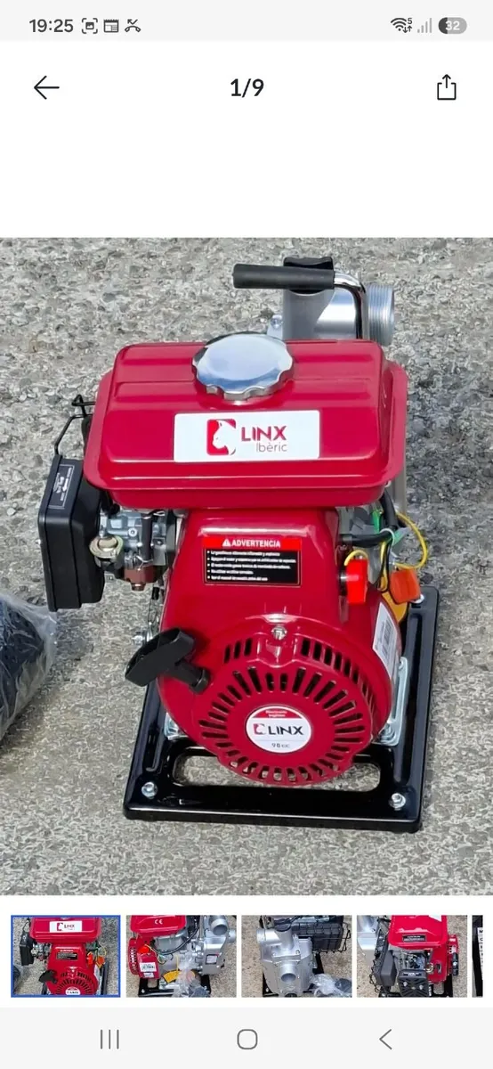 New portable linx 1 1/2 water pump - Image 3
