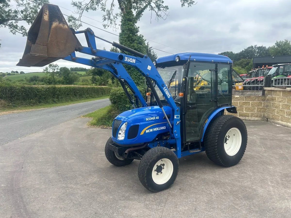 New holland boomer 40 + loader - Image 2