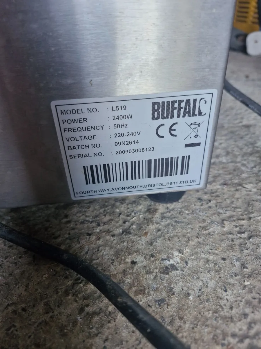 Buffalo commercial contact grill - Image 3