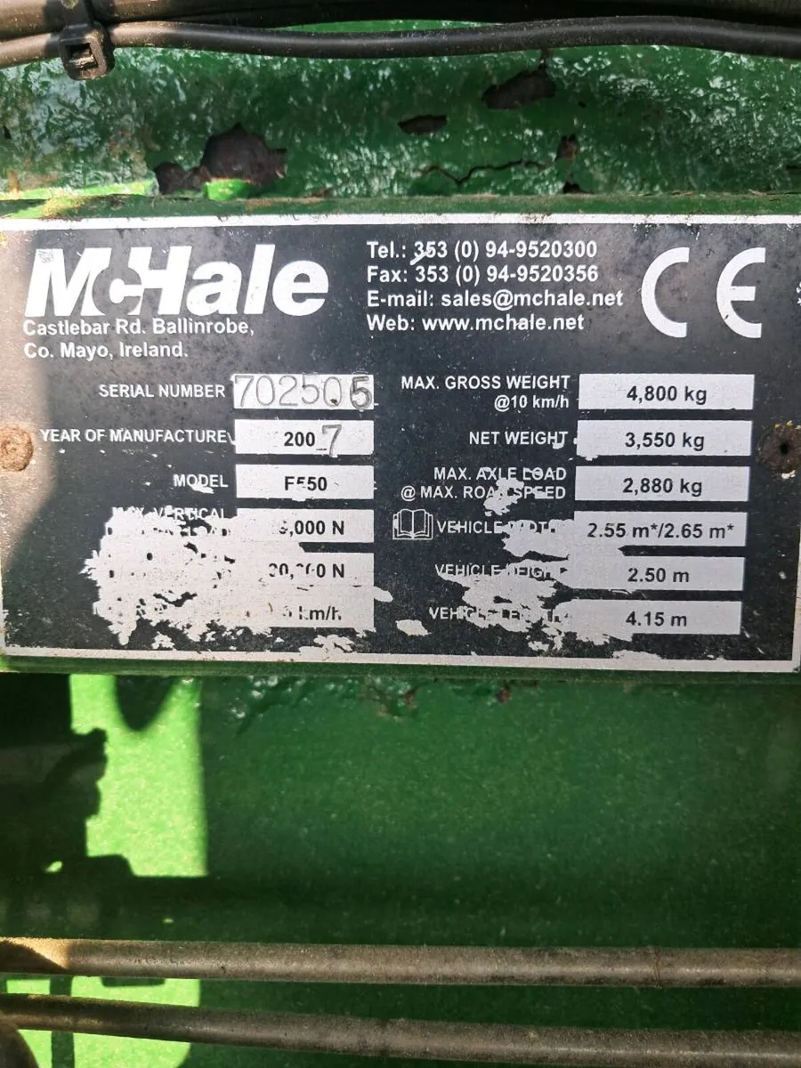 McHale F550 - Image 2