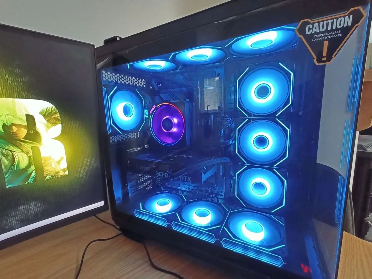 High end Gaming PC setup with monitor and - Image 3