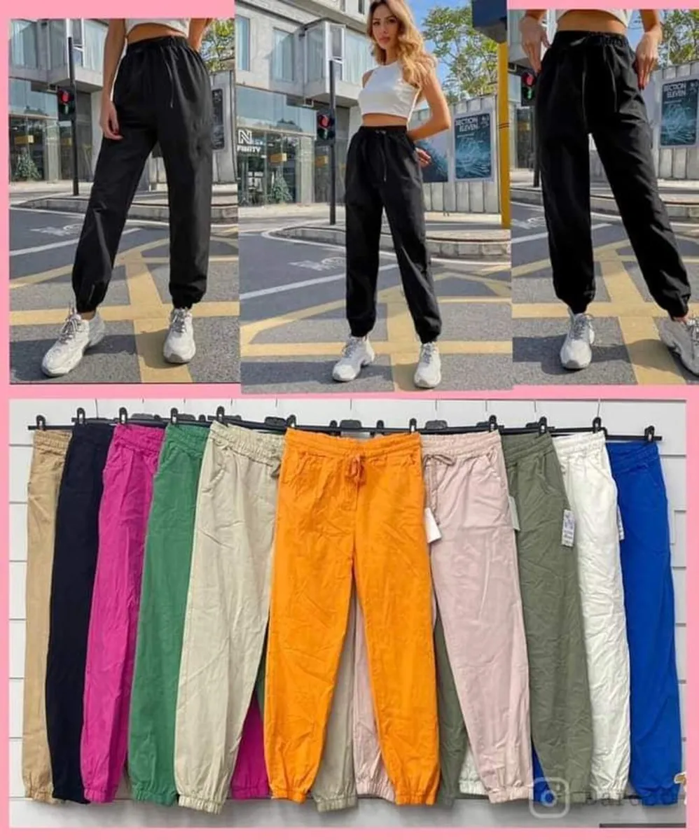 ladies italian stretch trousers 10/16 - Image 4