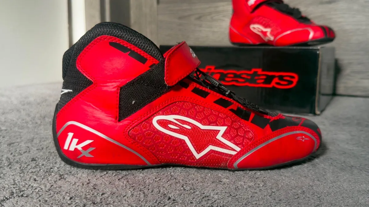 Alpinestars Tech-1 KX Kart Racing Shoes - Image 4
