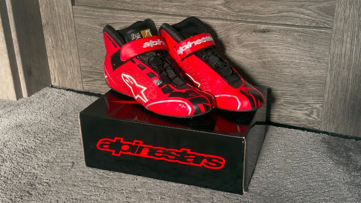 Alpinestars Tech-1 KX Kart Racing Shoes - Image 1