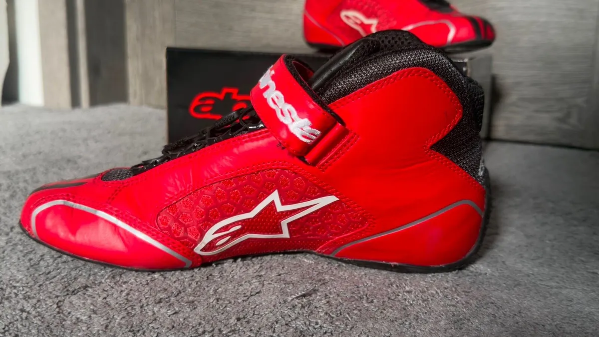 Alpinestars Tech-1 KX Kart Racing Shoes - Image 3