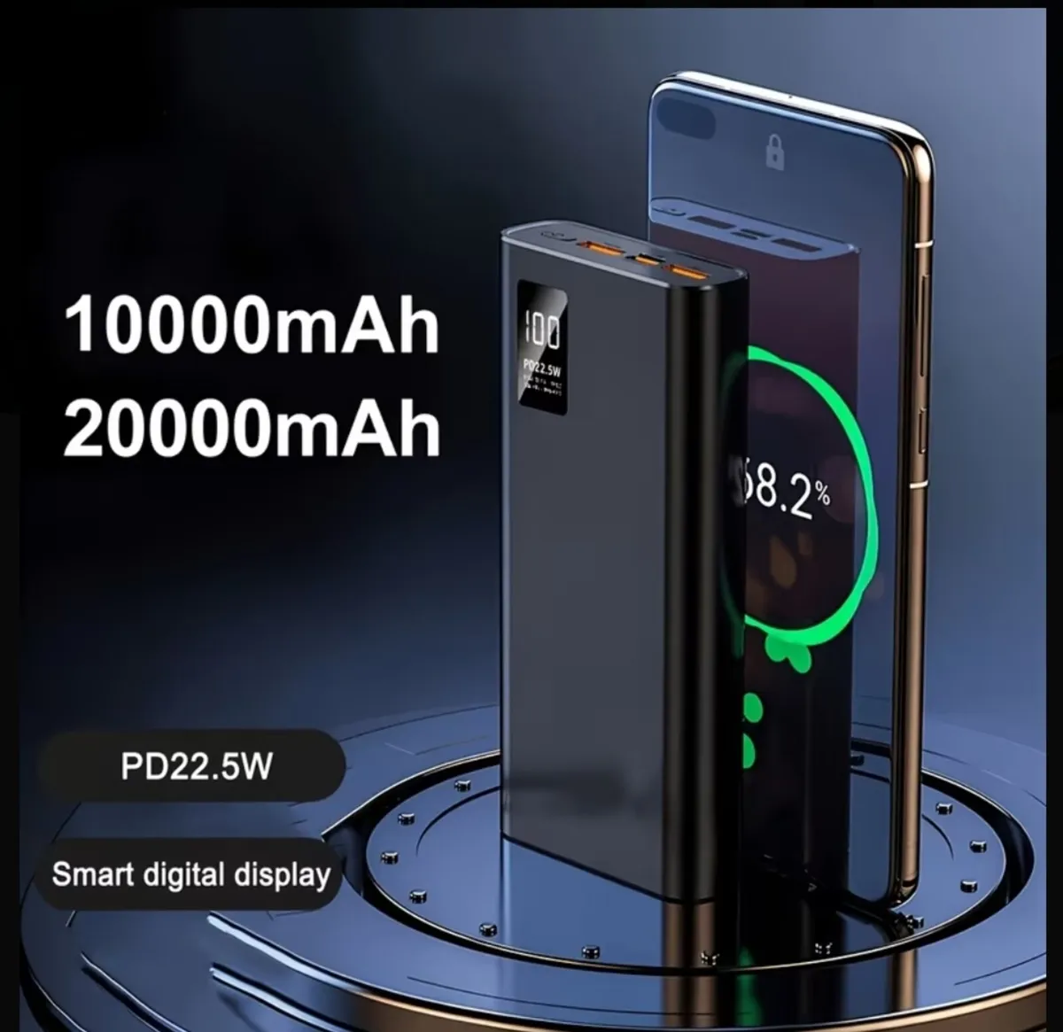 Powerful 20,000mAh Fast‑Charge Power Bank – PD 22. - Image 1