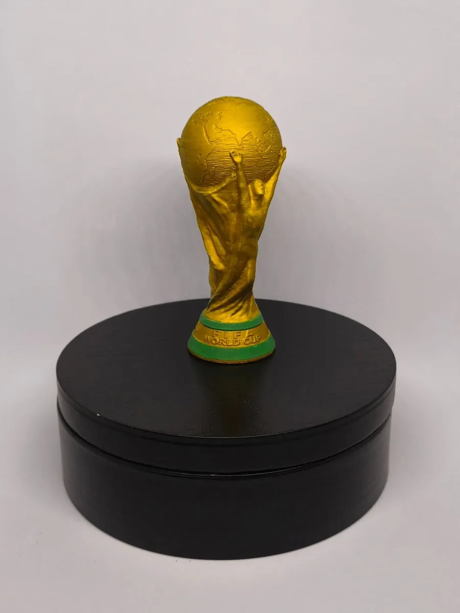 World Cup Trophy Replica — Hand-Painted 3D Printed - Image 1
