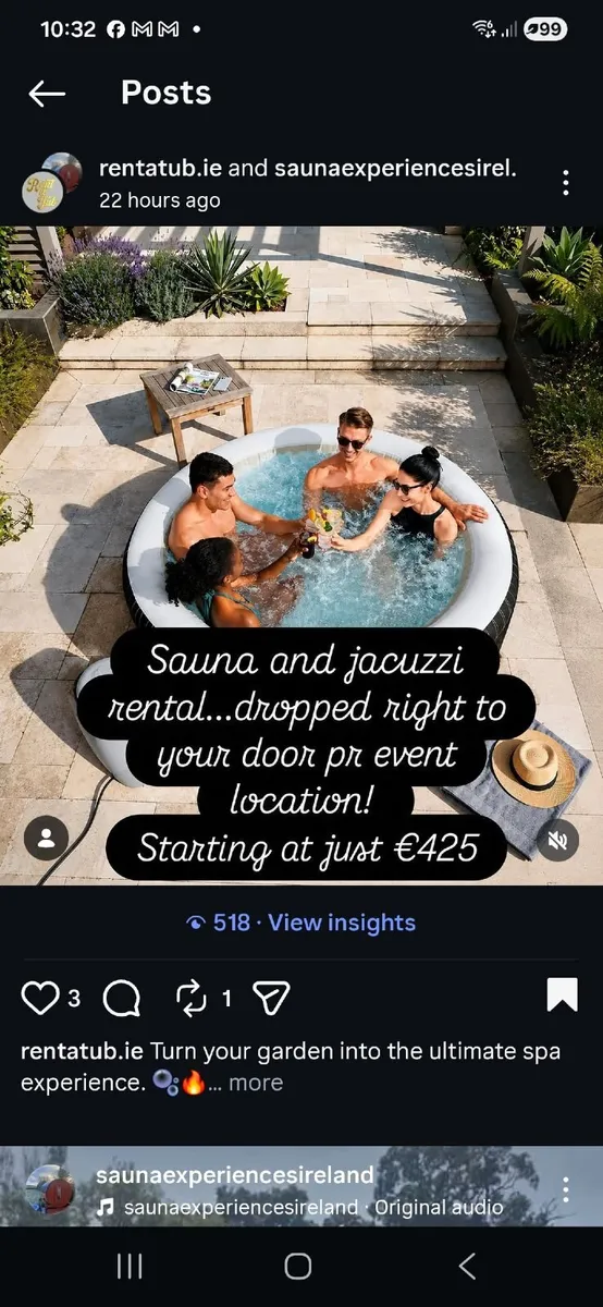 Sauna and Jacuzzi hire - Image 2