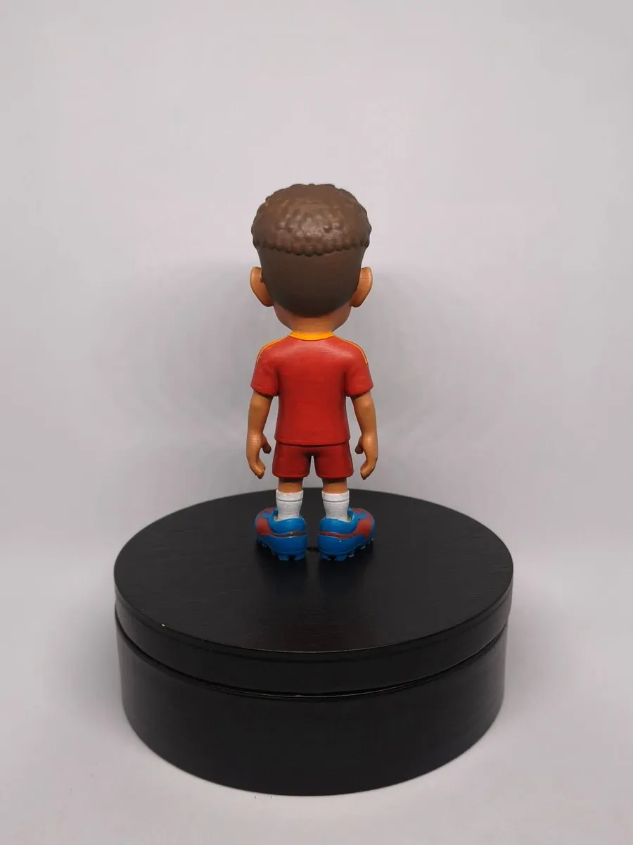 Lamine Yamal Figurine — Hand-Painted 3D Printed Co - Image 2