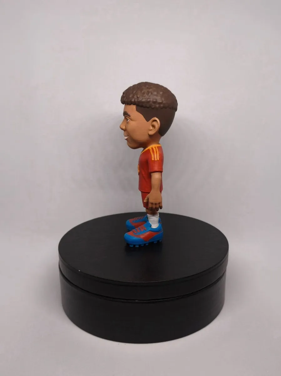 Lamine Yamal Figurine — Hand-Painted 3D Printed Co - Image 3