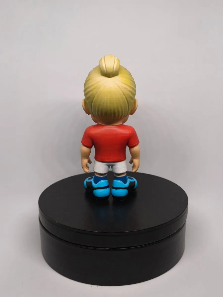 Erling Haaland Figurine — Hand-Painted 3D Printed - Image 3